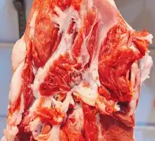 Fresh Lamb Leg Meat, Hand-Cut