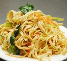 Dried Tofu Noodles