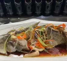 Shanghai-style Steamed Sea Bass