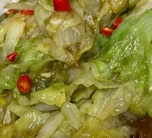 Abalone Sauce Western Lettuce
