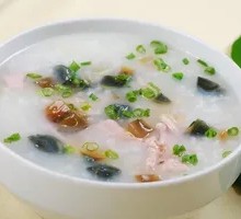 Century Egg and Pork Porridge