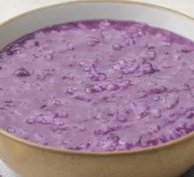 Purple Sweet Potato Porridge