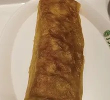 Tendon Pancake with Potato Shreds