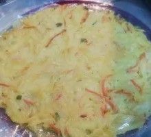 Shredded Potato and Egg Pancake