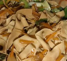 Dried Tofu Noodles