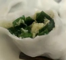 Cucumber and Egg Steamed Dumplings