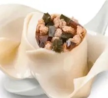 Century Egg and Pork Dumplings
