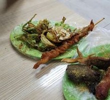 Fried Australian Skewers