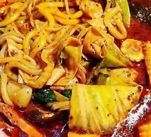 Spicy Red Apple Flower Sausage
