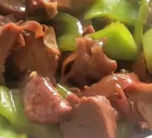 Bell Pepper Beef Heart Stir-fry