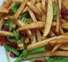 干煸土豆条