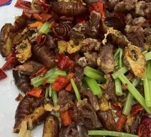 Dry-Fried Silkworm Pupae