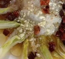 Garlic and Vermicelli Bok Choy