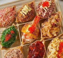 Tuna Tofu Skin Boats