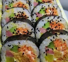 Double Meat Floss Egg Yolk Roll
