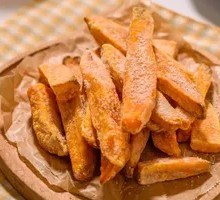 Glazed Sweet Potato Strips