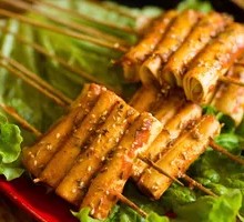Stuffed Tofu Skin Rolls