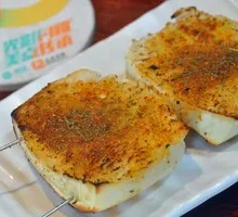 Grilled Steamed Bun Slices