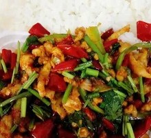 Meat Slice Rice Bowl