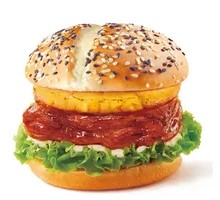 Pineapple Chicken Burger