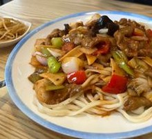 Fried Meat Noodles