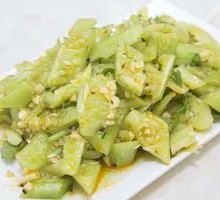 Tofu Skin and Cucumber Salad