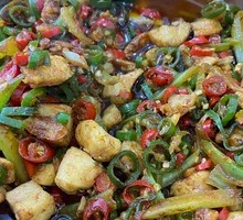 Stir-Fried Chicken Cubes