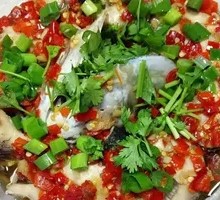 Chopped Chili Fresh Fish
