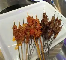Chicken Skin Skewers