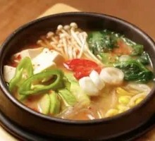 Stone Pot Soybean Paste Soup