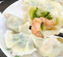 Cucumber and Shrimp Dumplings