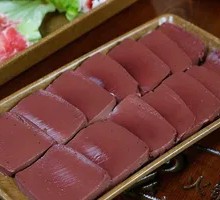Blood tofu