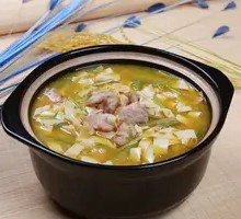 Sour Cabbage Pork Rib Noodle Soup