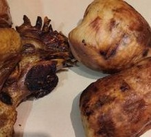 Pit-Roasted Potato with Flour