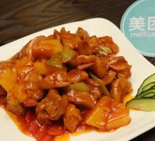 Sweet and Sour Pork with Pineapple