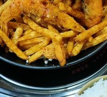 Dry Pot Shrimp and Chicken Wings