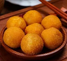 Taro Sweet Potato Balls