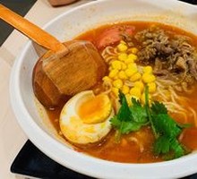 Beef Noodle Soup with Tomato Broth