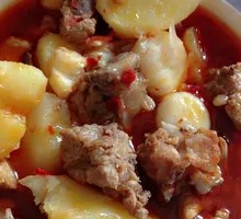 Stewed Pork Ribs with Potatoes