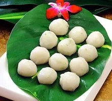 Beef Meatballs with Fish Tofu