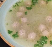 Radish and Vermicelli Meatball Soup