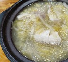 Sour Cabbage and Pork Belly Pot