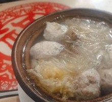 Sour Cabbage and Fish Ball Hot Pot