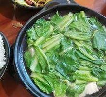 Bok Choy Tofu Potato Hot Pot