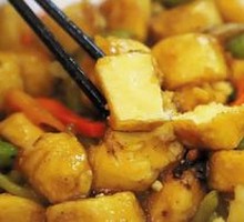 Braised Pork with Japanese Tofu