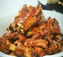 Dry-Stewed Pork Ribs