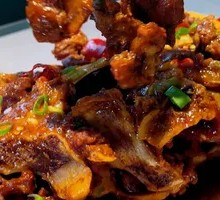 Dry-Fried Pig Rib Bones