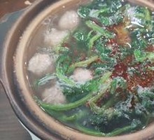 Spinach Vermicelli Dumplings