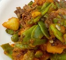 Stewed Pork Ribs with Green Beans