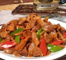 Bell Pepper Beef Heart Stir-fry